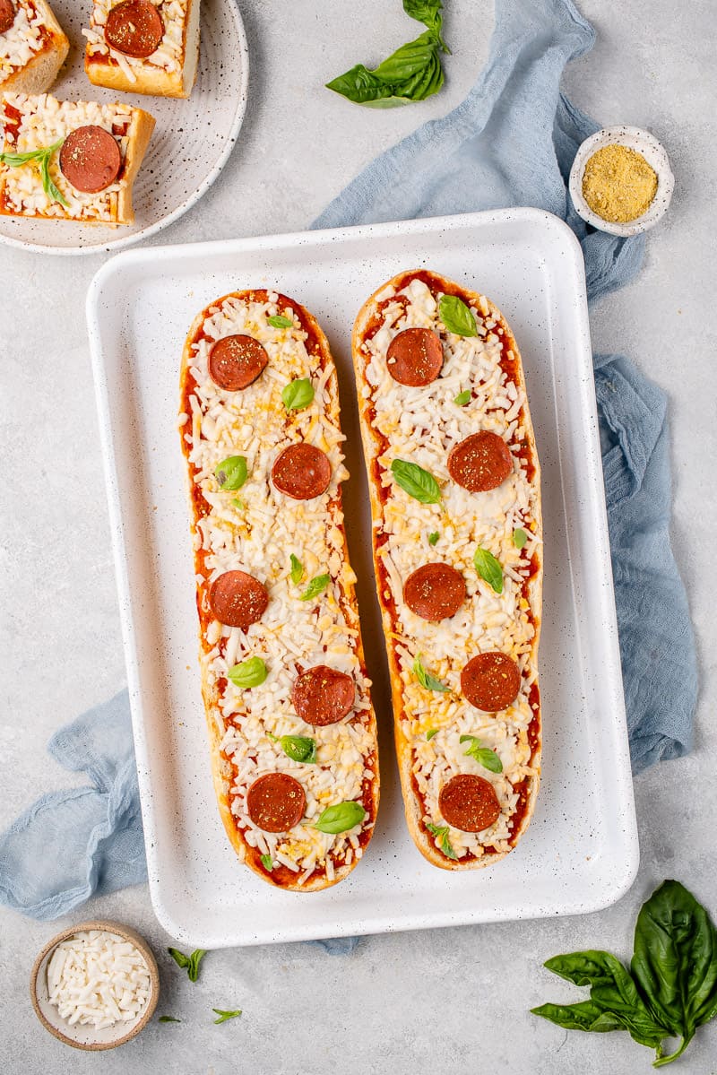 Veggie Bread-Pizza